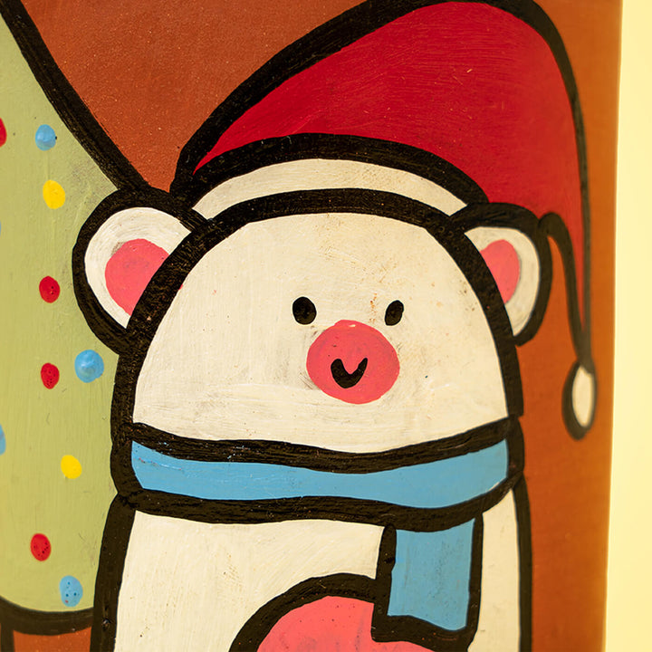 Personalised Terracotta Christmas Mug