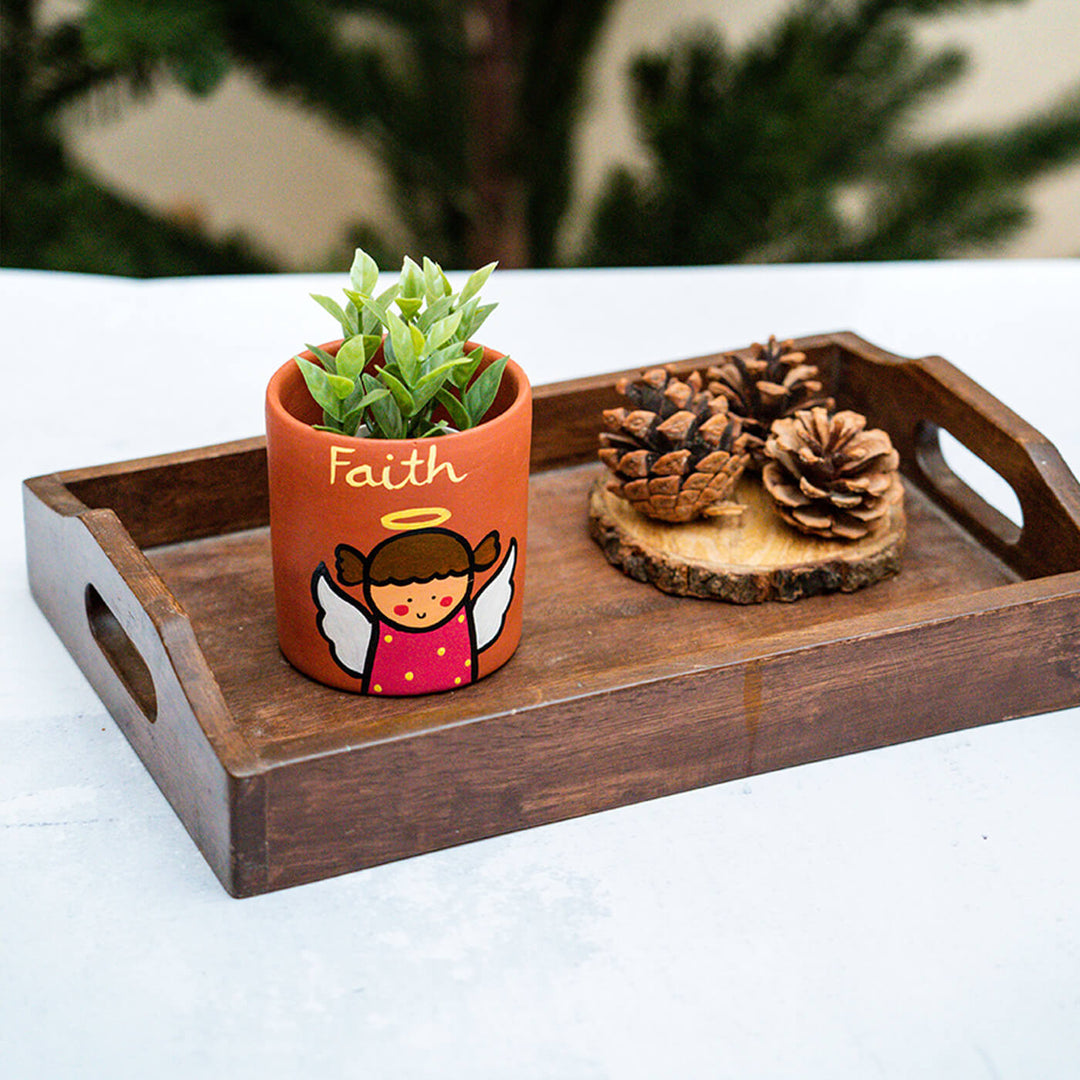 Terracotta Handmade Christmas Planter