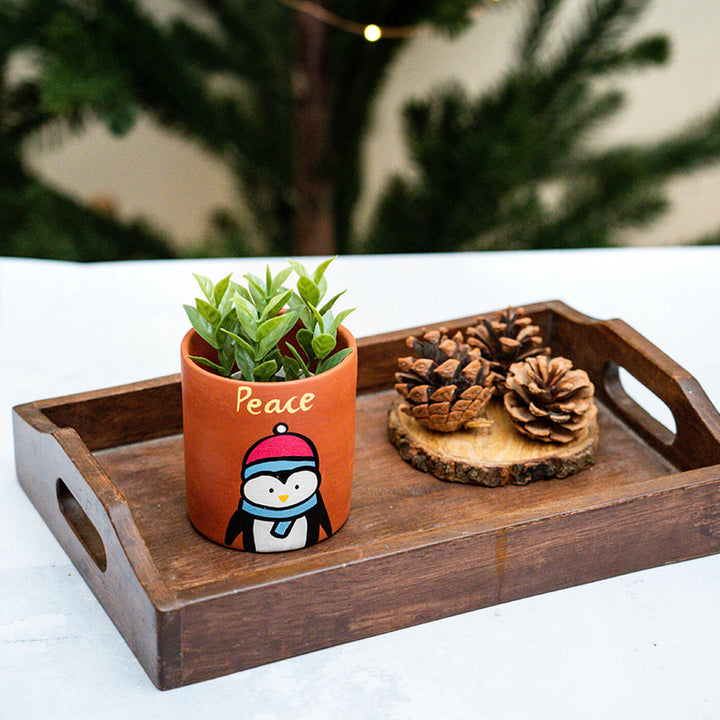 Terracotta Handmade Christmas Planter