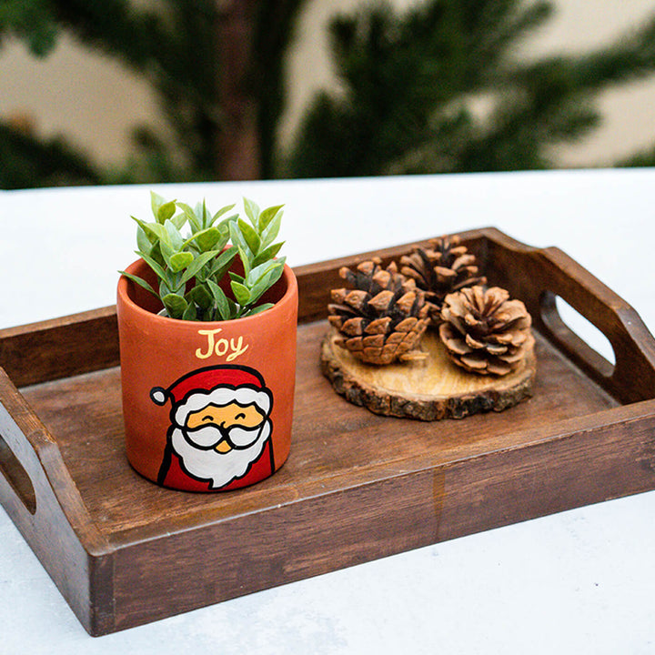 Terracotta Handmade Christmas Planter