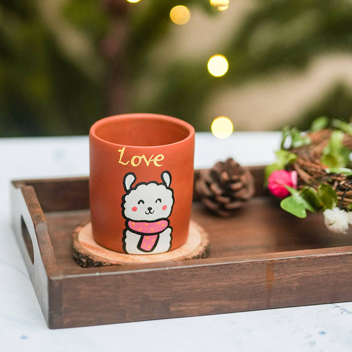 Terracotta Handmade Christmas Planter