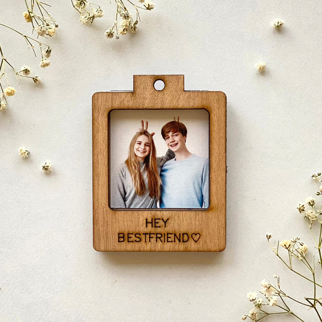Personalized Polaroid Photo Magnet with Photo - Set of 3