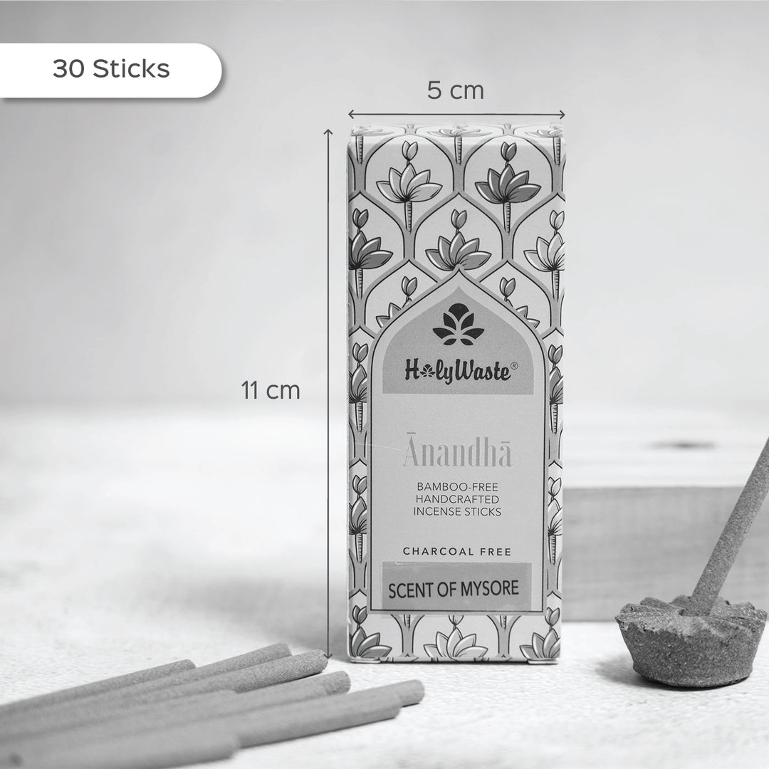 Handmade Anandha Scented Incense Sticks - Pack of 4