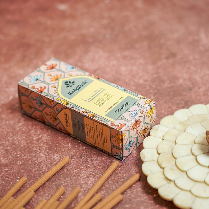 Handmade Anandha Scented Incense Sticks - Pack of 4