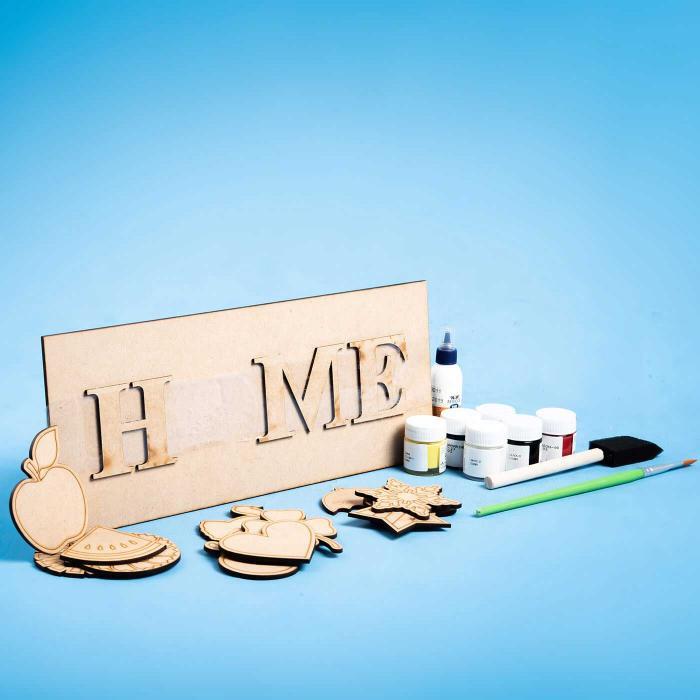 Ready to Paint Home Sweet Home DIY Kit