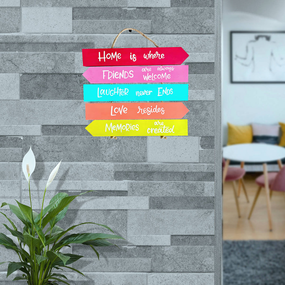 Home Inspired Quotes Wall Decor - Short