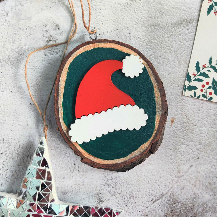 Handmade Joy Wooden Bark Wall Decor For Christmas Wall Decoration