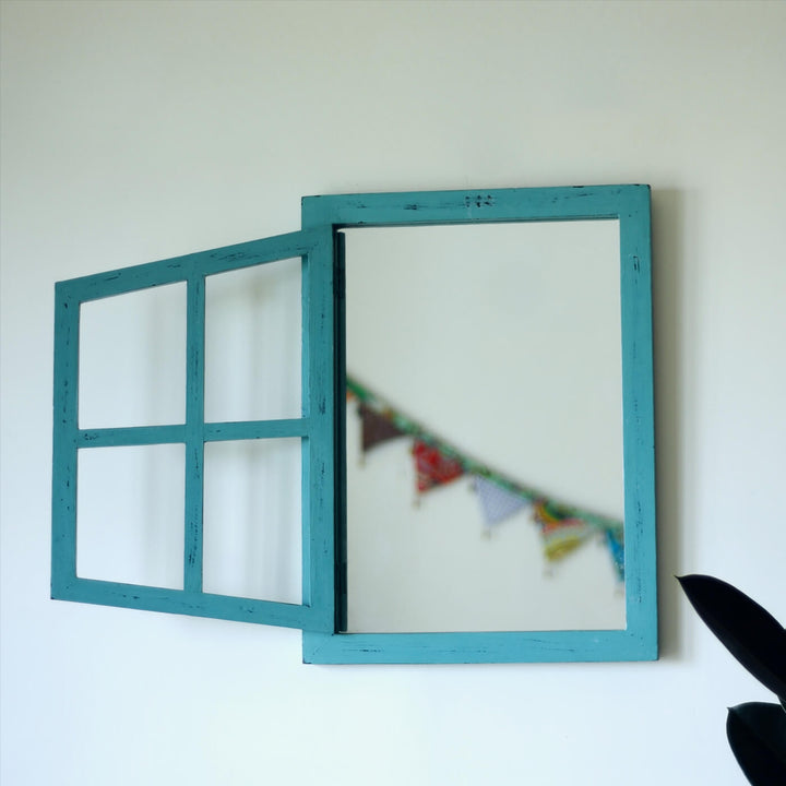 Large Classic Illusion Window Mirror