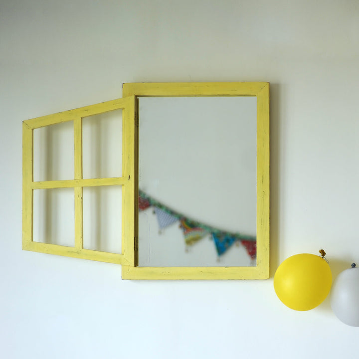 Large Classic Illusion Window Mirror