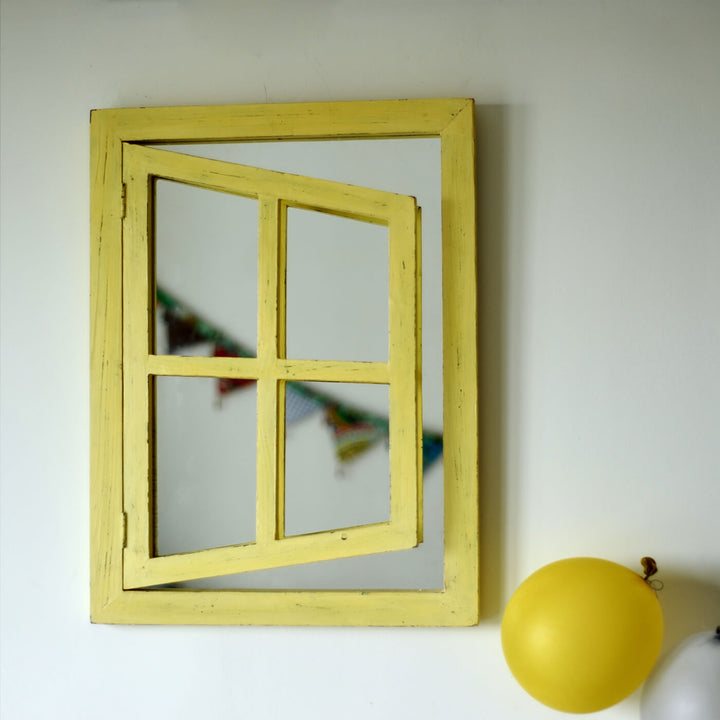 Large Classic Illusion Window Mirror