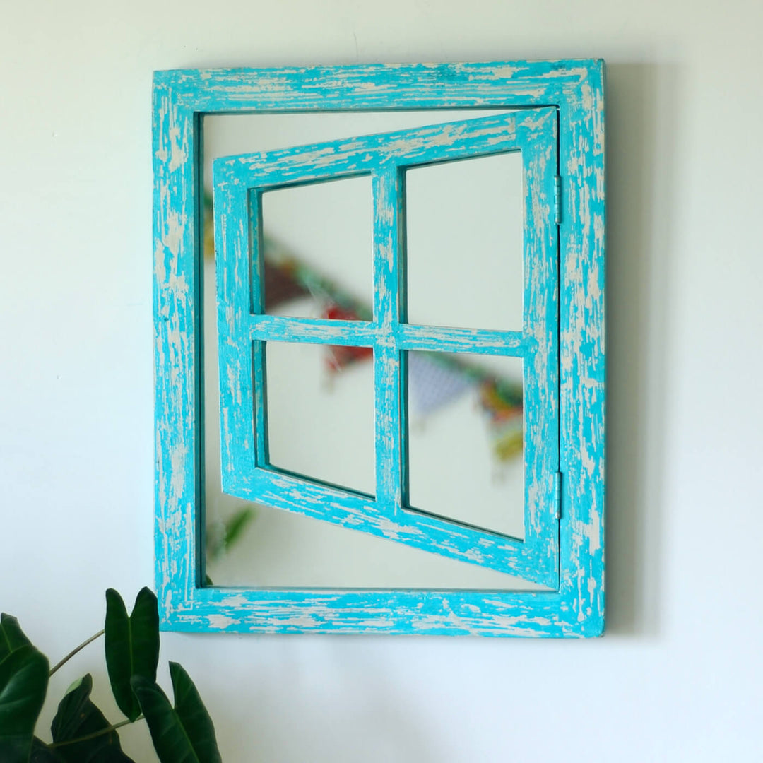 Small Classic Illusion Window Mirror