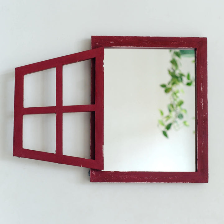 Small Classic Illusion Window Mirror