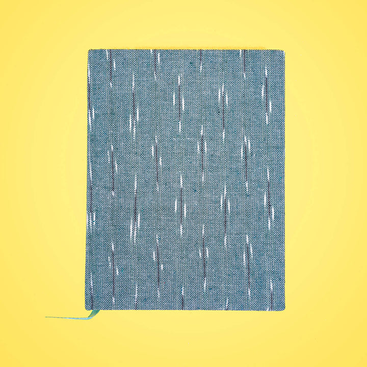 Dusty Blue Unruled Notebook
