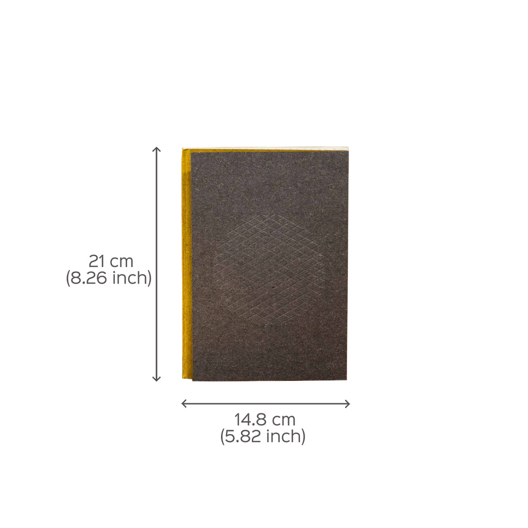 Personalized Isometric Grid Eco-friendly Notebook| 96 Pages, A5