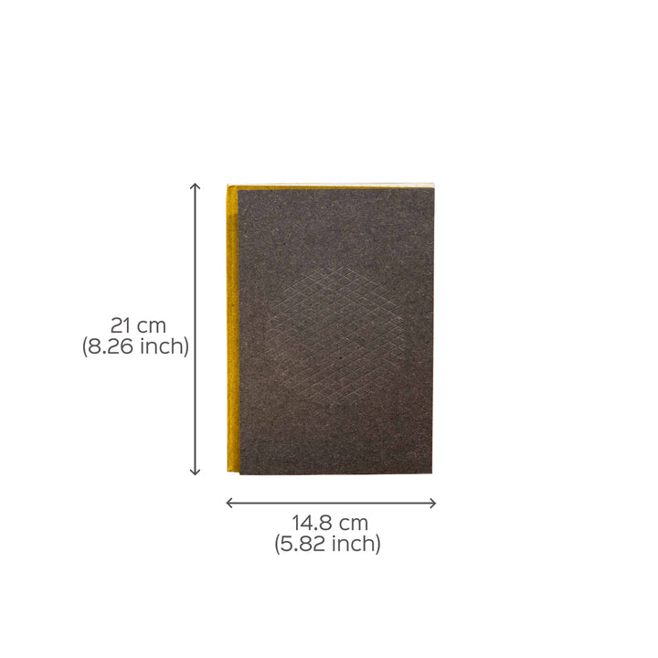 Personalized Isometric Grid Eco-friendly Notebook| 96 Pages, A5