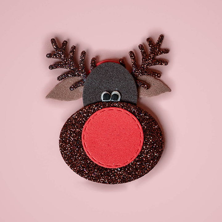 Handmade Reindeer Foam & Paper Embellishments | Xmas Gifting Ideas | Set Of 5