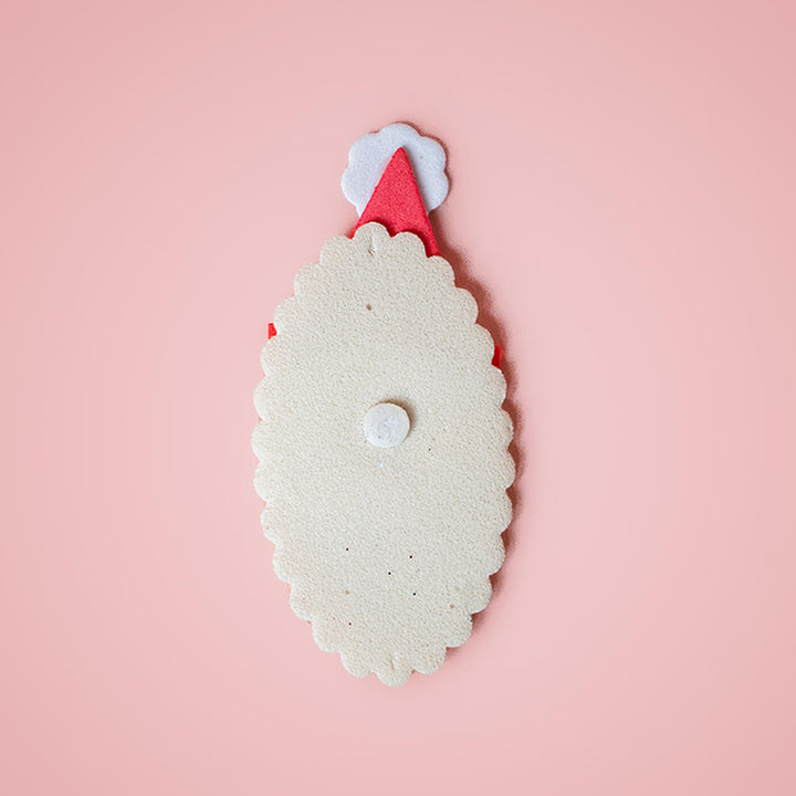 Handmade Santa Foam & Paper Embellishments | Xmas Gifting Ideas | Set Of 5
