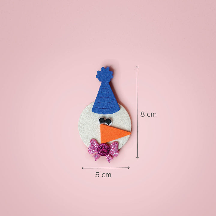 Handmade Snowman Foam & Paper Embellishments | Xmas Gifting Ideas | Set Of 5