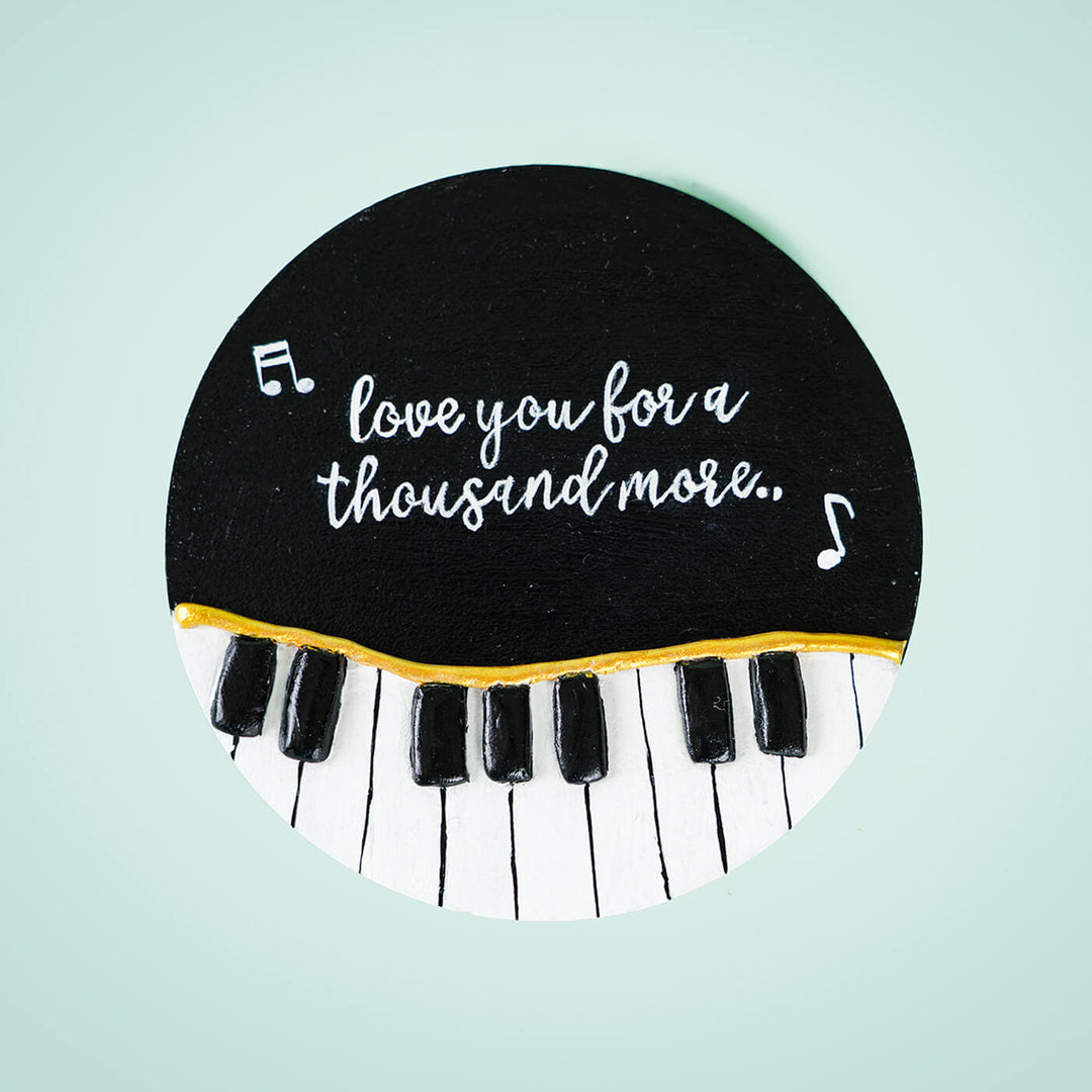 The Piano Fridge Magnet