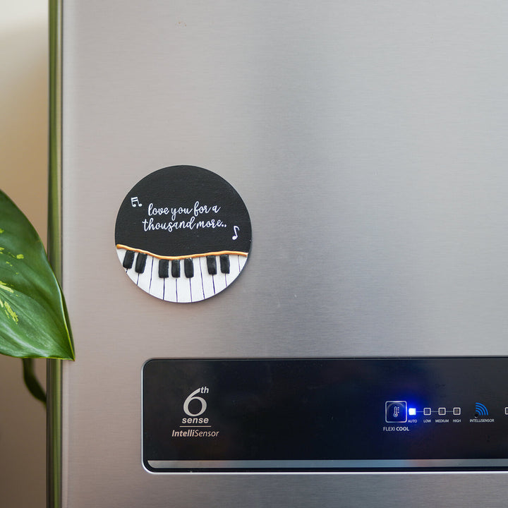 The Piano Fridge Magnet