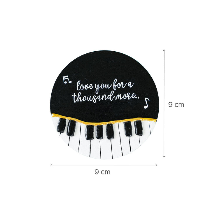 The Piano Fridge Magnet