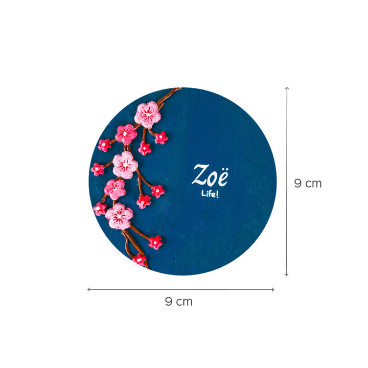 Personalized Cherry Blossoms Fridge Magnet