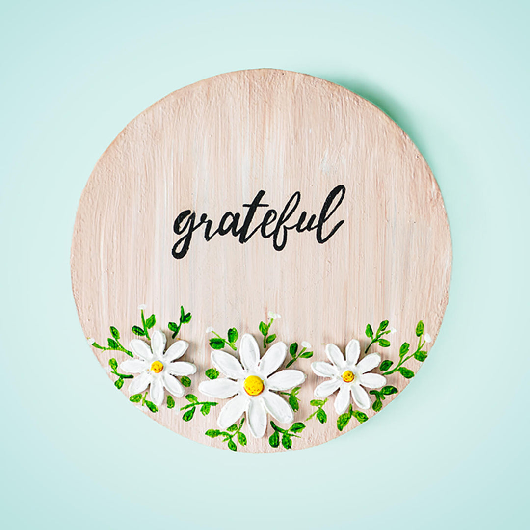 Set of 3 Fridge Magnets (Thankful, Grateful, Blessed)