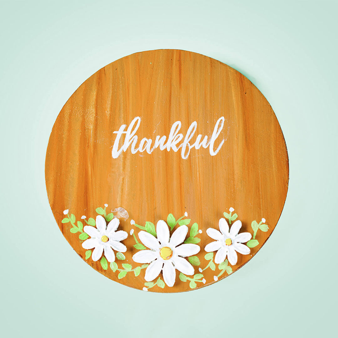 Set of 3 Fridge Magnets (Thankful, Grateful, Blessed)