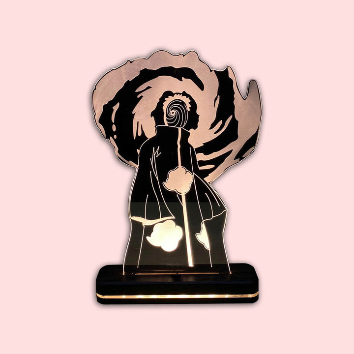 3D Illusion Obito Uchiha Naruto Anime Rechargeable LED Lamp
