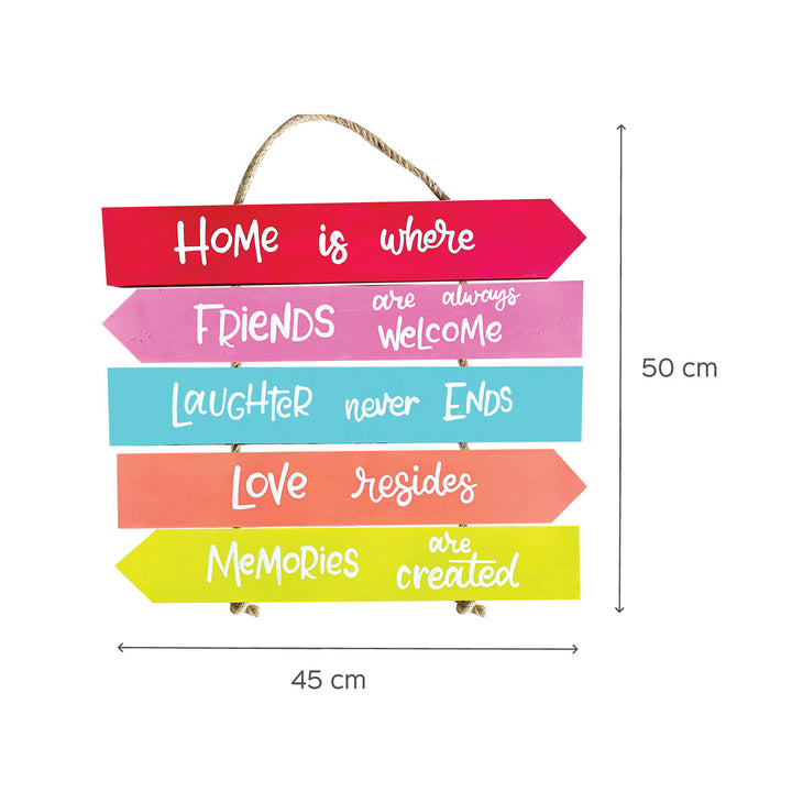 Home Inspired Quotes Wall Decor - Short