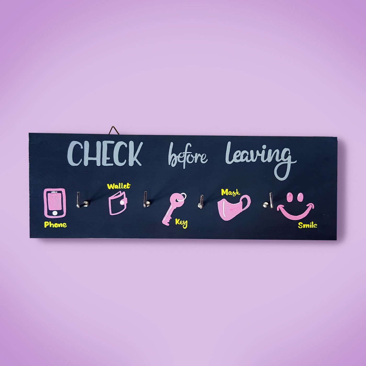 Buy Check Before Leaving Key Holder Online On Zwende