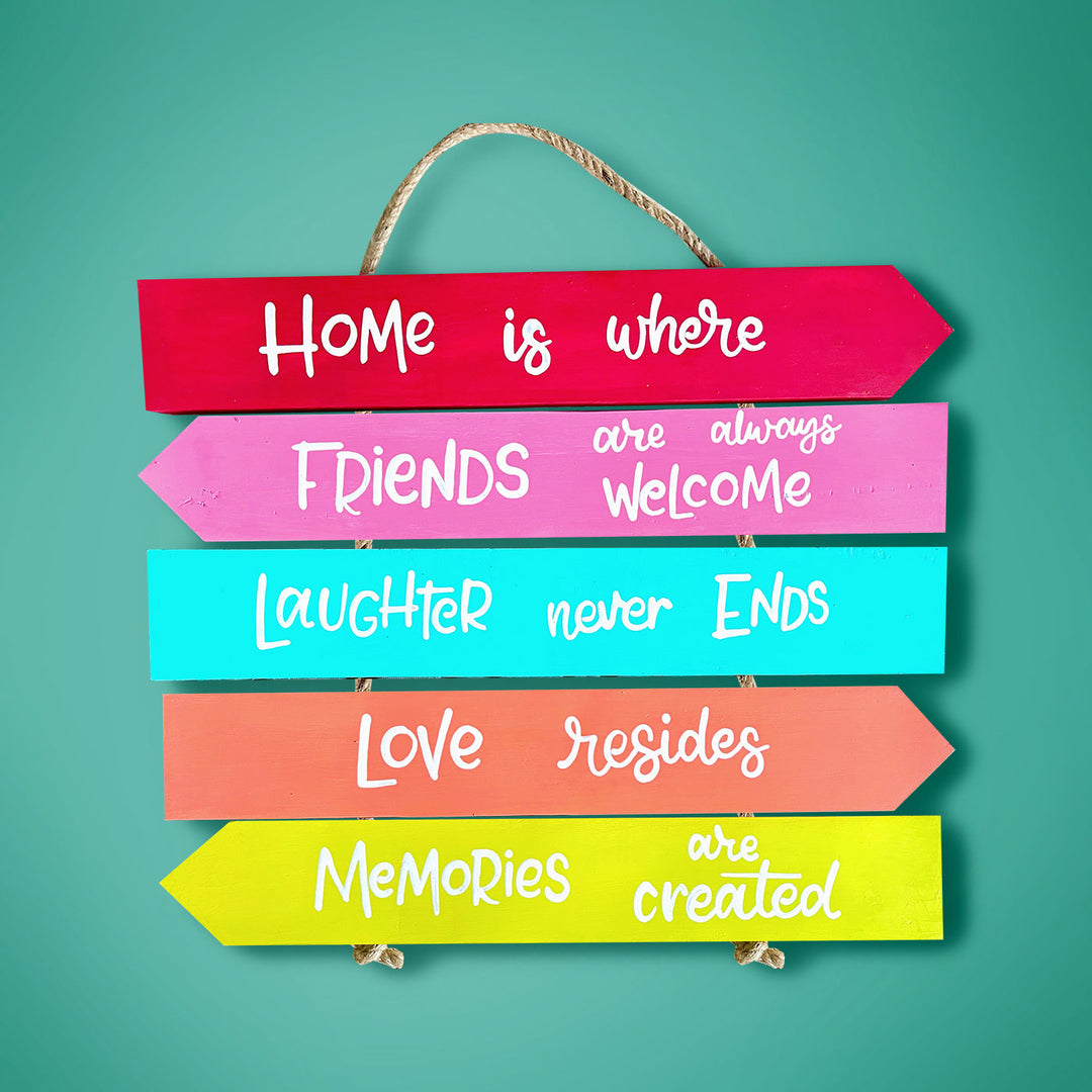 Home Inspired Quotes Wall Decor - Short