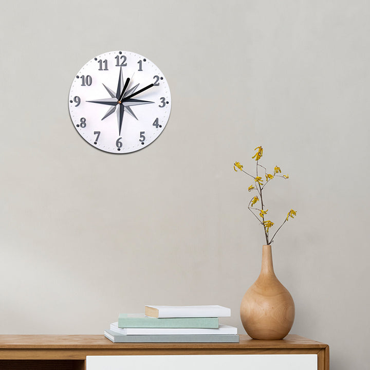 Star Themed Wall Clock for Kids