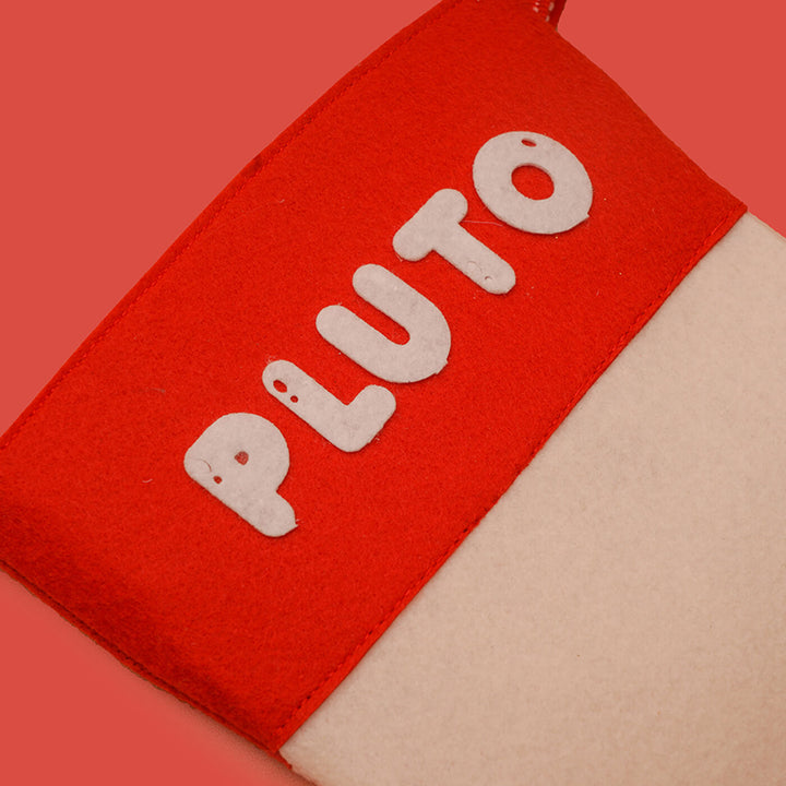 Handmade Personalized Paw Felt Stocking | Secret Santa Gift Ideas