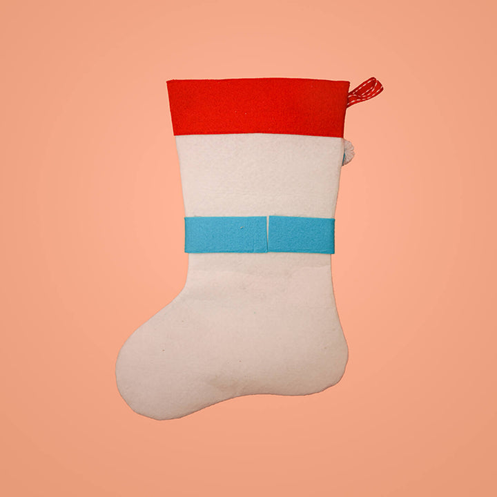 Handmade Personalized Snowman Felt Stocking | Xmas Gifting Ideas