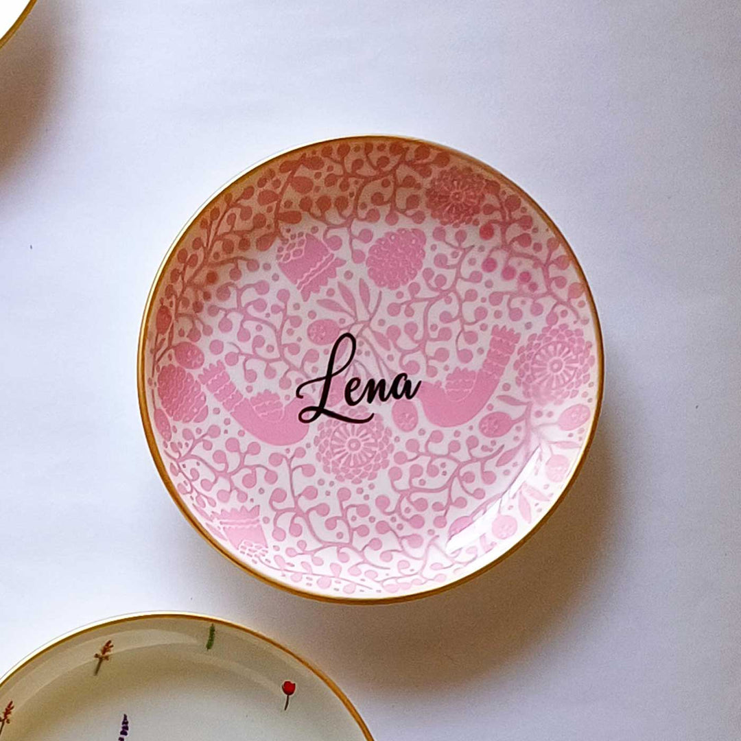 Personalized Printed Trinket Dish