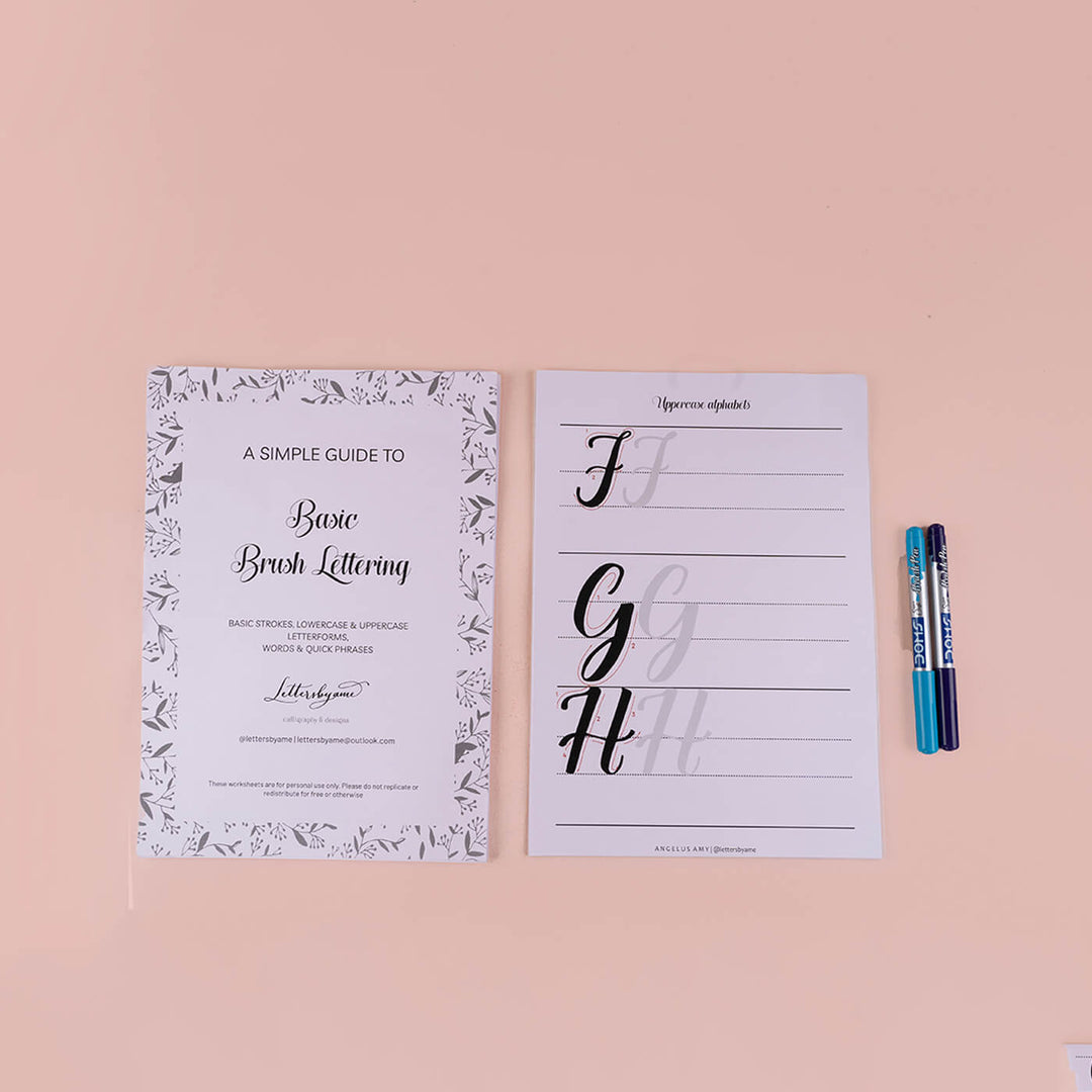 DIY Brush Lettering Kit