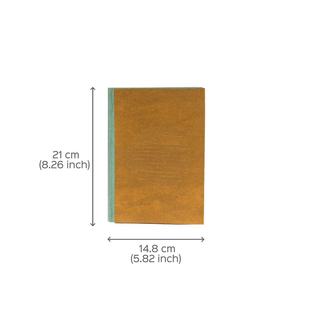 Ruled Sustainable Personalized Journal| 144 Pages, A5