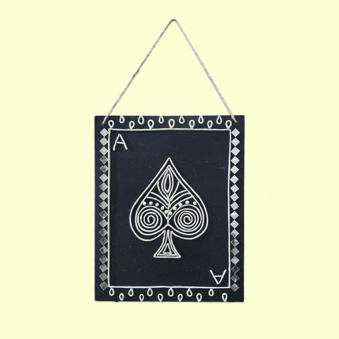 Ace of Spades Lippan Wall Decor