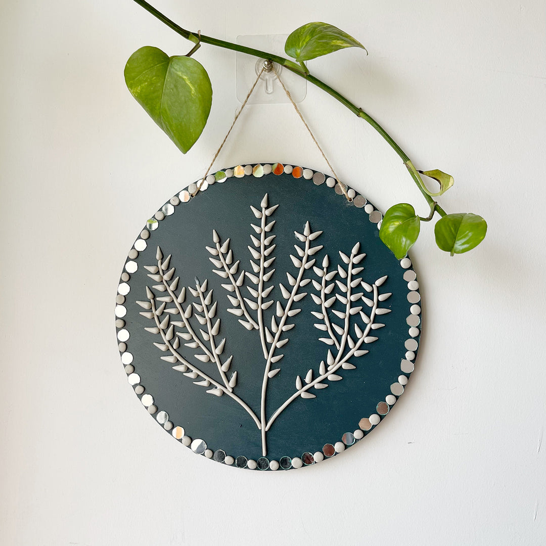Lippan Ferns Mirror Art Wall Decor