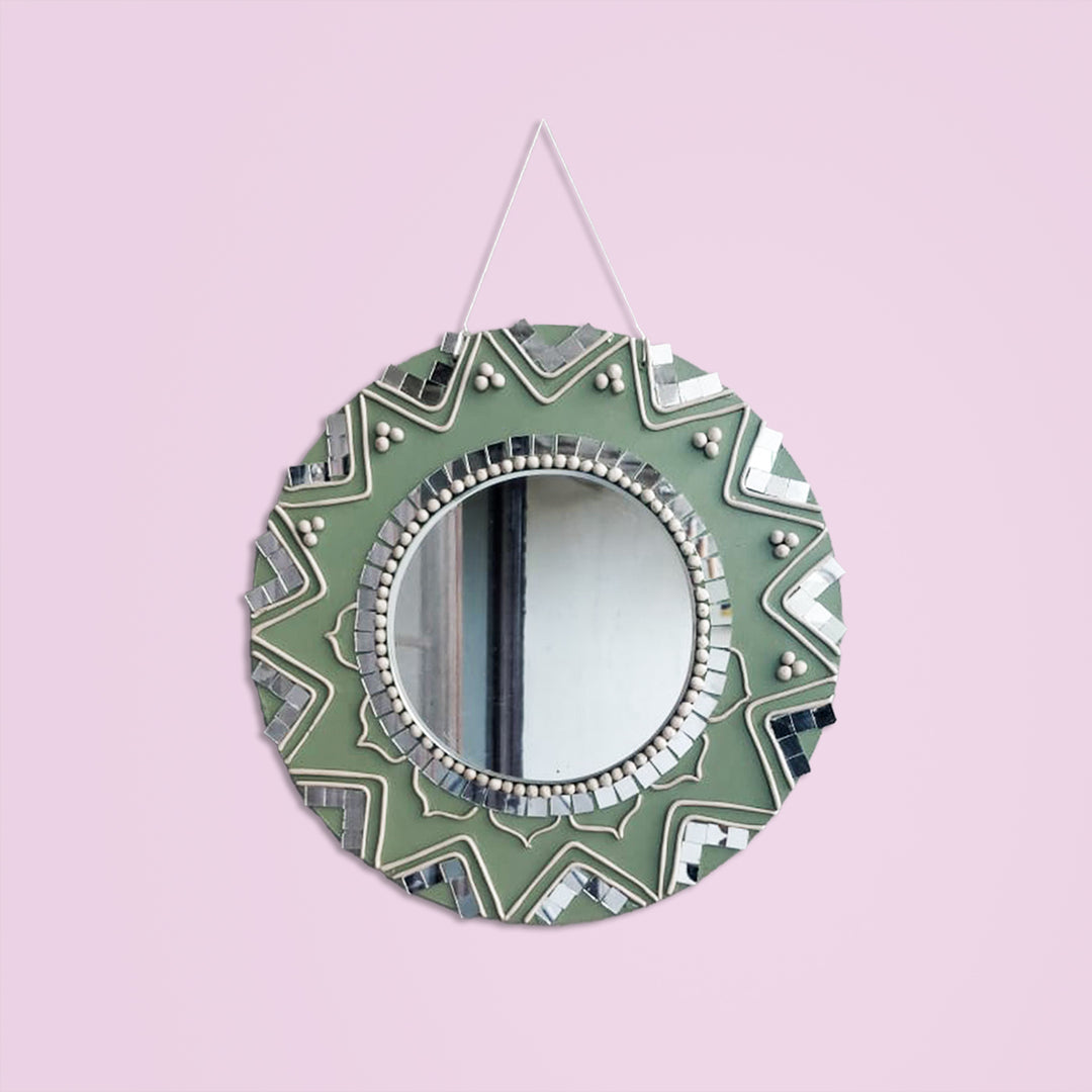 Buy Lippan Art Mirror - All Inclusive DIY Kit Online On Zwende