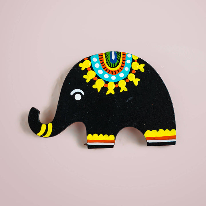 Elephant MDF Fridge Magnet