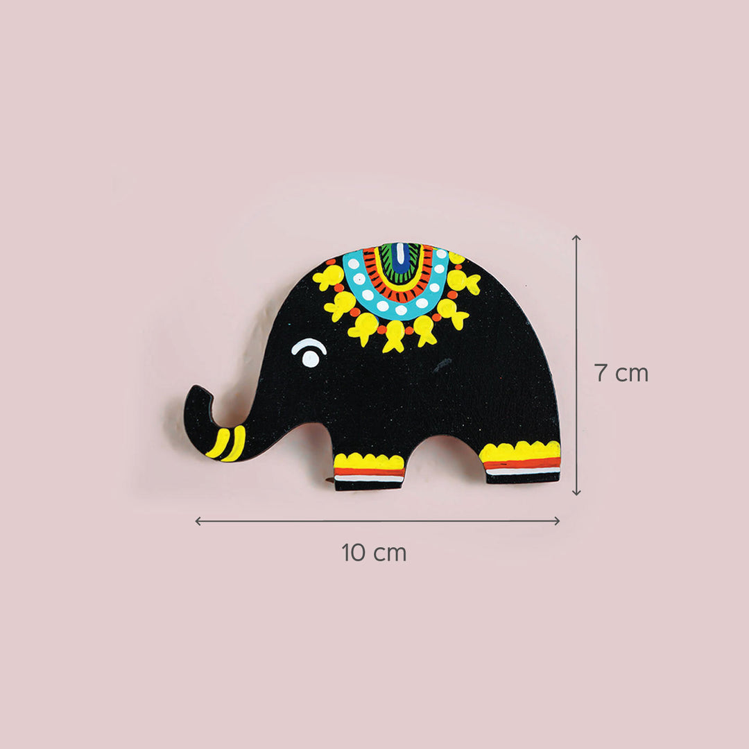 Elephant MDF Fridge Magnet