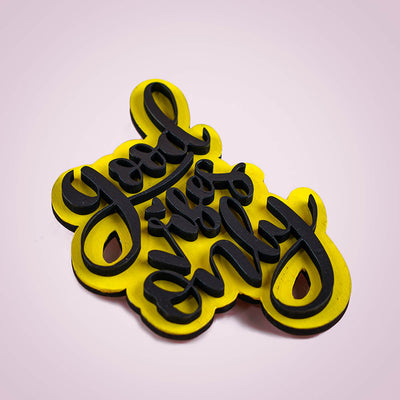Good Vibes Only MDF Fridge Magnet