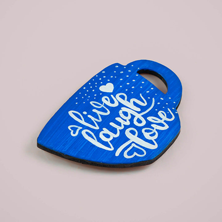 Live, Laugh, Love in Coffe Cup Fridge Magnet