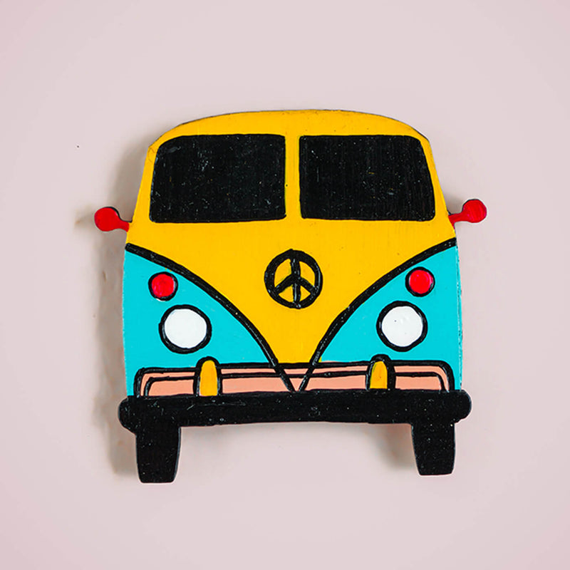 Volkswagen Van MDF Fridge Magnet