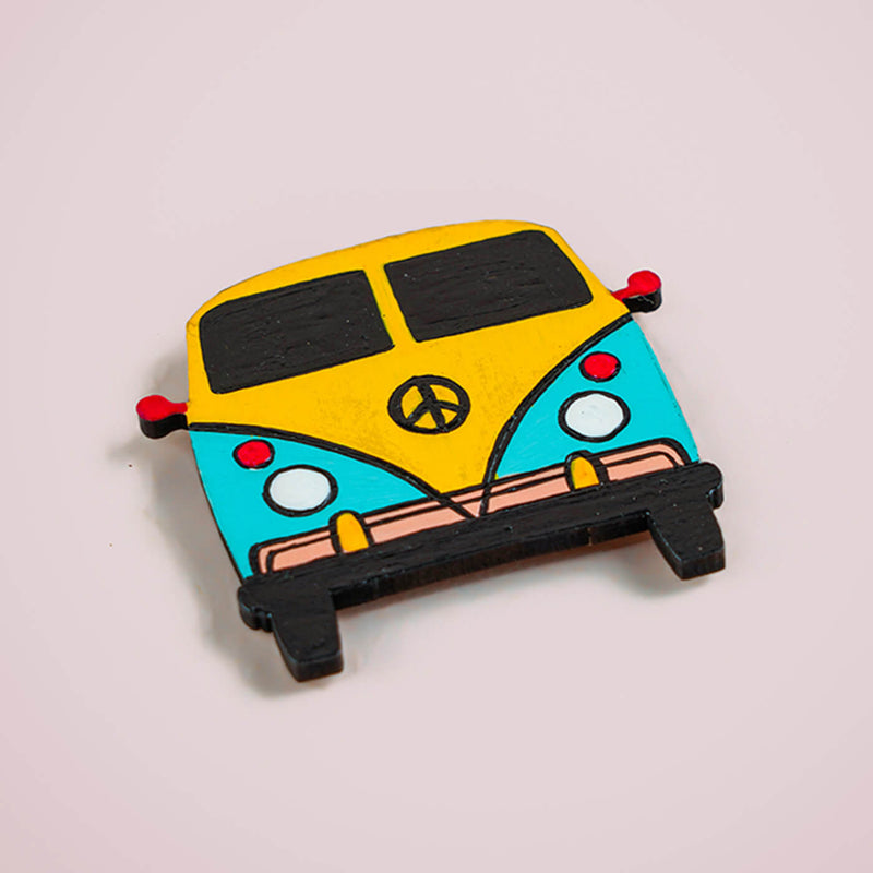 Volkswagen Van MDF Fridge Magnet