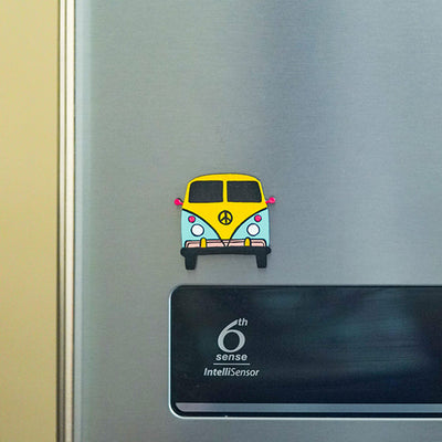 Volkswagen Van MDF Fridge Magnet