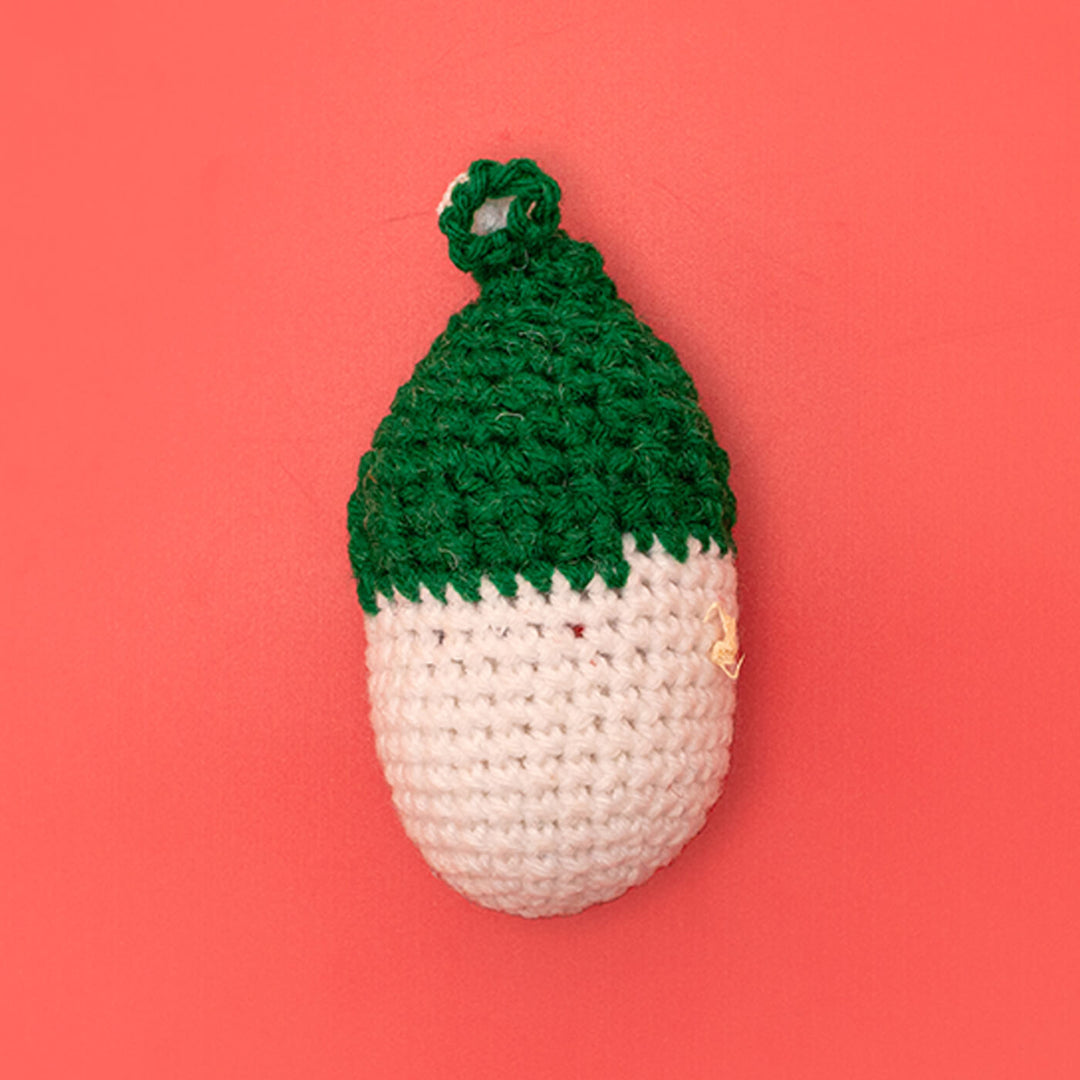 Handmade Snowman Crochet Ornaments For Christmas Tree Decoration | Set Of 2