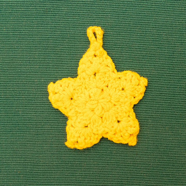 Handmade Star Crochet Ornaments For Christmas Tree Decoration | Set Of 2